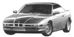 BMW E31 B0008 Fault Code